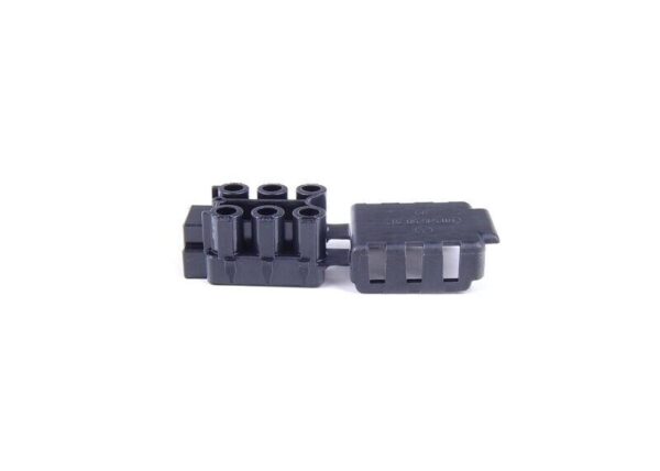 A0115455028 - Mercedes A124 C107 C123 C124 C126 C140 2-Pin Bushing Housing Genuine A0115455028