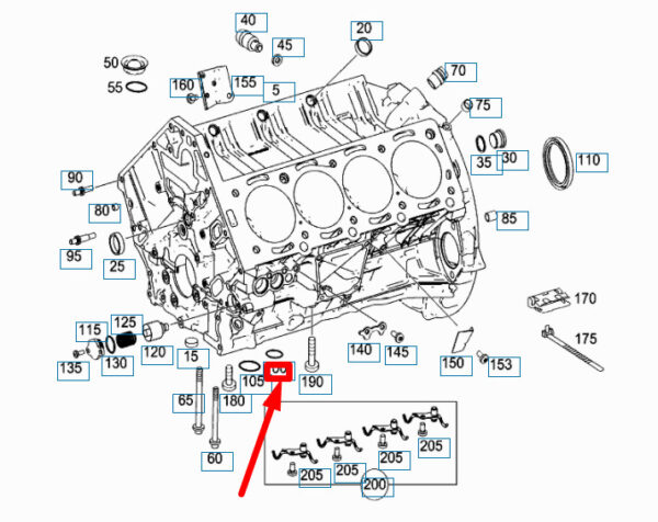 A0169972148 - MERCEDES-BENZ ML W164 Fuel Passage O-Ring A0169972148 NEW GENUINE