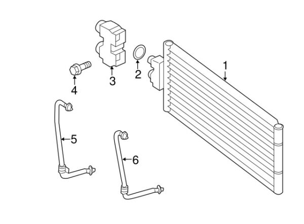 A0199976945 - Mercedes-Benz Automatic Transmission Oil Cooler-O-Ring A0199976945