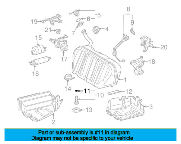 A022997064864 - Mercedes-Benz Fuel Filter O-Ring A022997064864