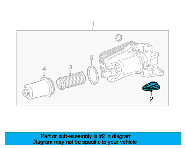 A0229977845 - Mercedes-Benz Automatic Transmission Oil Cooler Gasket A0229977845