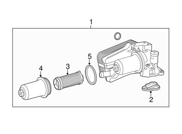 A0229977845 - Mercedes-Benz Automatic Transmission Oil Cooler Gasket A0229977845