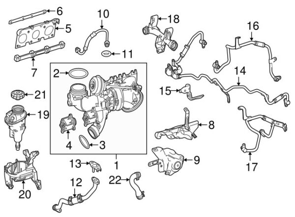 A0249971045 - NEU MERCEDES-BENZ EINE KLASSE TURBOLADER ÖLLINIE O-RING A0249971045 ORIGINAL