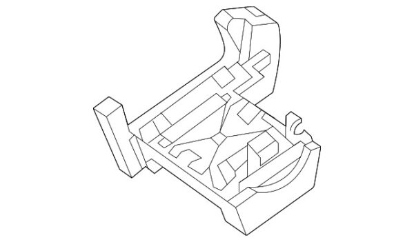 A0996890000 - NEW MERCEDES-BENZ GLB GLA CLASS INSTRUMENT PANEL KNEE PANEL A0996890000