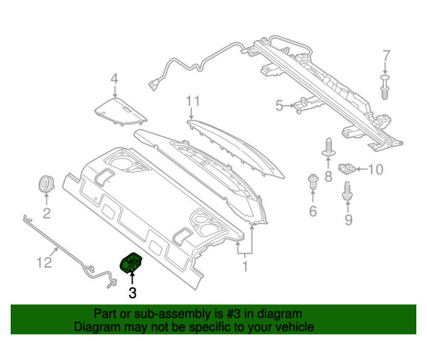 A09986000008T92 - NEW MERCEDES-BENZ E-CLASS REAR KIDS RETENTION ANCHOR PLATE A09986000008T92
