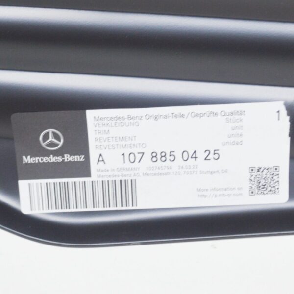 A1078850425 - NEW MERCEDES-BENZ SL R107 REAR BUMPER RIGHT PANELLING A1078850425 ORIGINAL