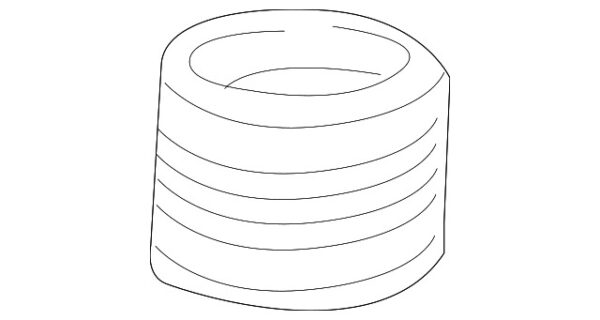 A1110940991 - Mercedes-Benz Engine Air Intake Hose A1110940991