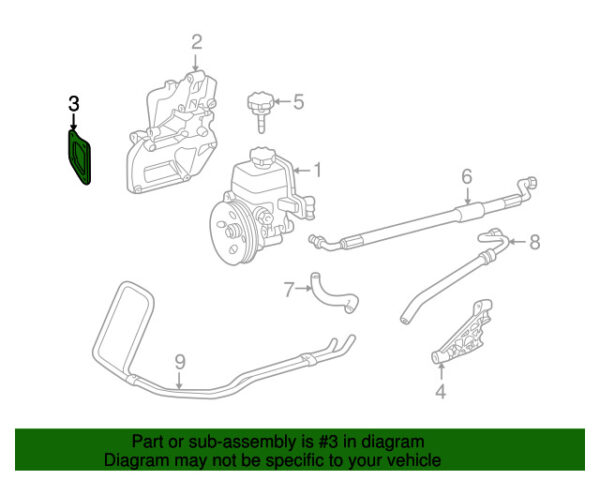 A1111310141 - NEW MERCEDES-BENZ SLK-CLASS STEERING PUMP A1111310141 ORIGINAL