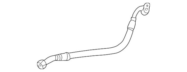 A1122300156 - Mercedes-Benz A/C refrigerant drain hose A1122300156