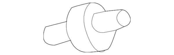 A1162760929 - MERCEDES-BENZ C-CLASS SECONDARY AIR INJECTION PUMP HOSE ADAPTER A1162760929