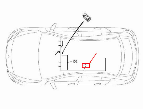A1175408008 - New MERCEDES-BENZ CLA C117 Roof Mounted Cable Harness A1175408008