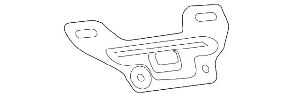 A1178101831 - NEW MERCEDES-BENZ CLA CLASS REAR INTERIOR TOMBBAR A1178101831 ORIGINAL