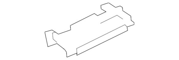 A117991049864 - Mercedes-Benz roof plate clip A117991049864