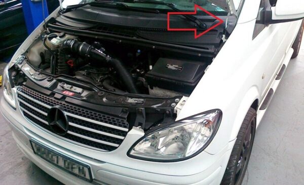 A6397500251 - New Genuine MERCEDES BENZ Vito W639 Front Bonnet N/S Left Hinge A6397500251 OEM
