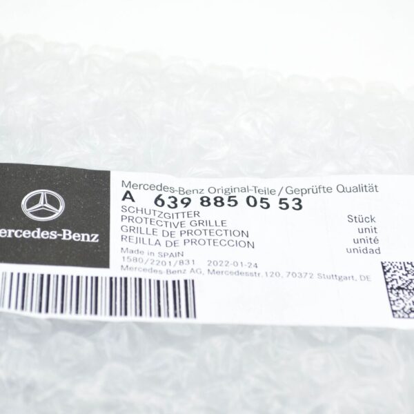 A6398850553 - MERCEDES-BENZ VIANO W639 Front Bumper Left Grille A6398850553 NEW GENUINE