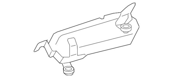 A6420901141 - NEW MERCEDES-BENZ GL E-CLASS LEFT AIR PURIFIER MOUNT A6420901141 ORIGINAL