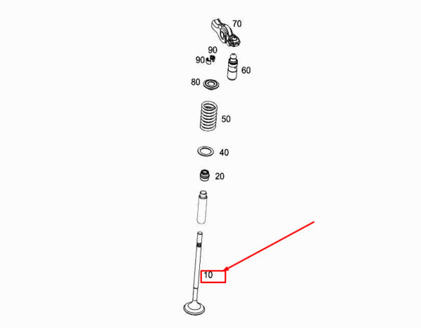 A6540501000 - NEW MERCEDES-BENZ GLE W167 ENGINE DRAIN VALVE A6540501000 GENUINE