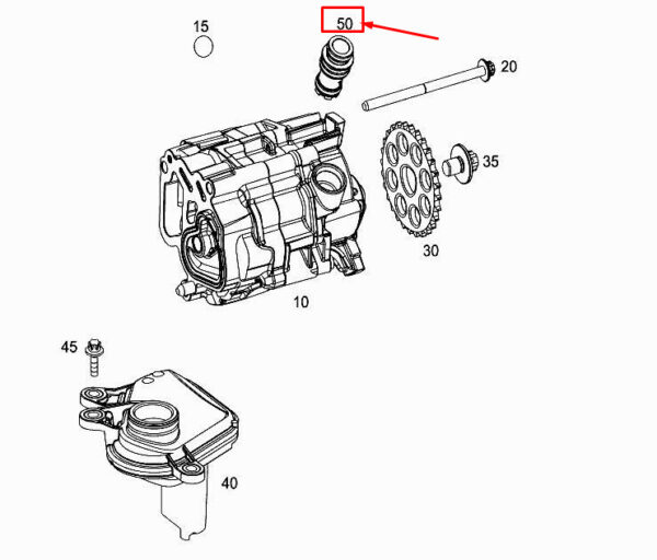 A6540700932 - MERCEDES-BENZ GLE W167 Engine Vacuum Line A6540700932 NEW GENUINE