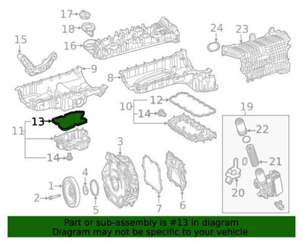 A6560146400 - NEW MERCEDES-BENZ CLS AMG ENGINE CLASS OIL TUB A6560146400 ORIGINAL