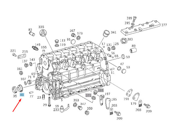A9060510950 - MERCEDES-BENZ SPRINTER W906 Camshaft Bush A9060510950 NEW GENUINE