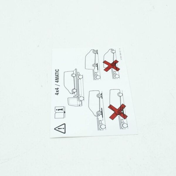 A9065840213 - NEW MERCEDES-BENZ VITO FURGON W447 INFORMATION LABEL A9065840213 ORIGINAL