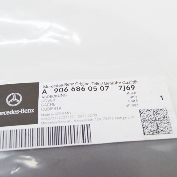 A90668605077J69 - MB SPRINTER W906 Front Left Inside Entrance Cover A90668605077J69 NEW GENUINE