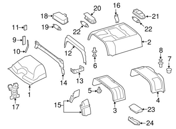 A9066950514 - NEW MERCEDES-BENZ SPRINTER CLASS ROOF OPENING EQUIPMENT A9066950514 ORIGINAL