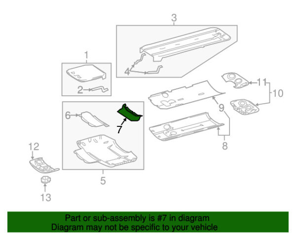 A9068310996 - NEW MERCEDES-BENZ SPRINTER CLASS REAR DASHBOARD AIR DRAIN A9068310996