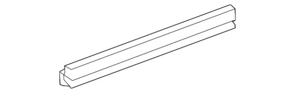A9069870030 - NEW MERCEDES-BENZ SPRINTER CLASS FLOOR COVER PANEL SEAL A9069870030 GENUINE