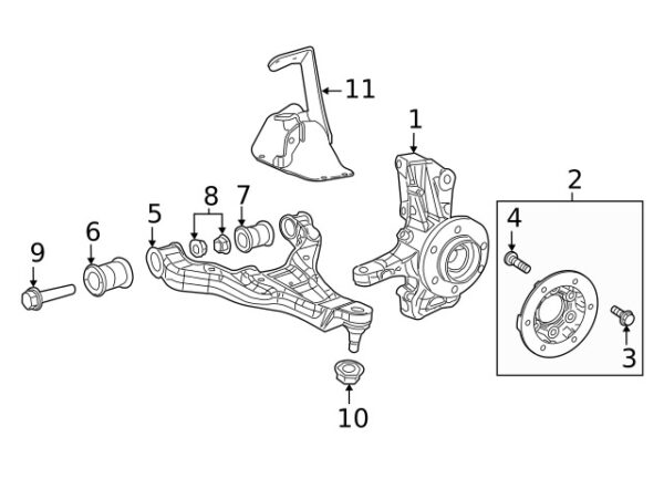 A9074020271 - NEW MERCEDES-BENZ SPRINTER CLASS FRONTROAD LUG STUDY A9074020271 ORIGINAL
