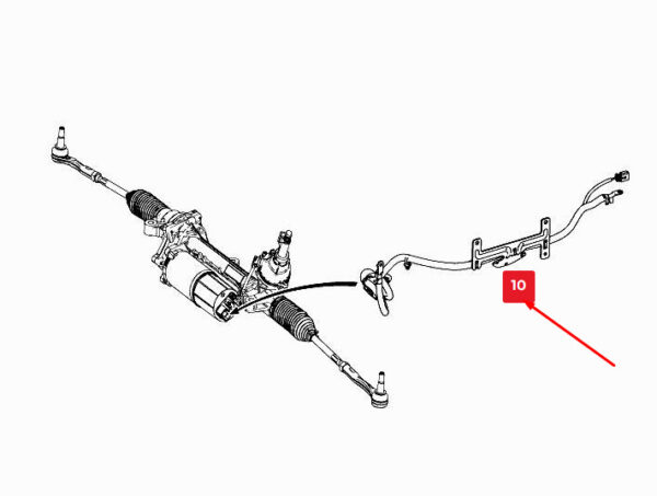 A9075405340 - NEW MERCEDES-BENZ SPRINTER 907 STEERING WIRING HARNESS A9075405340