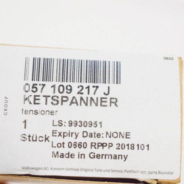 057109217J - AUDI A4 B8 Chain Tensioner Left 057109217J ORIGINAL