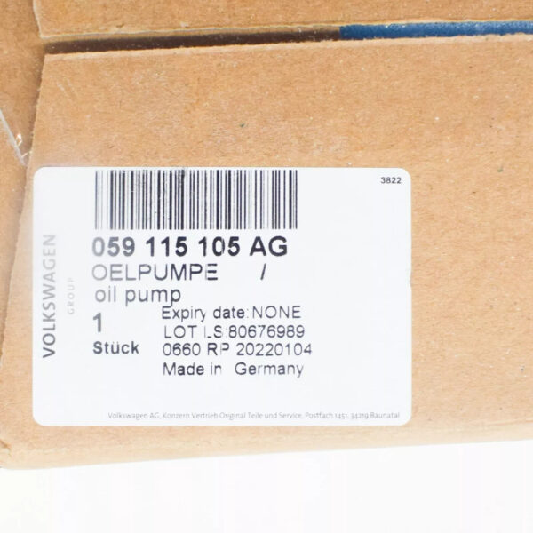 059115105AG - AUDI A4 8E B7 Engine Oil Pump 059115105AG NEW