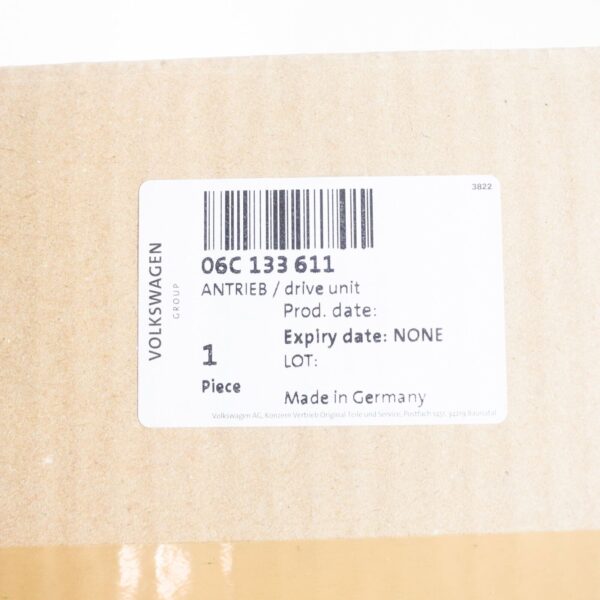06C133611 - NEW AUDI A4 B6 INTAKE SYSTEM DRIVE UNIT WITH ROTARY VALVE 06C133611 ORIGINAL