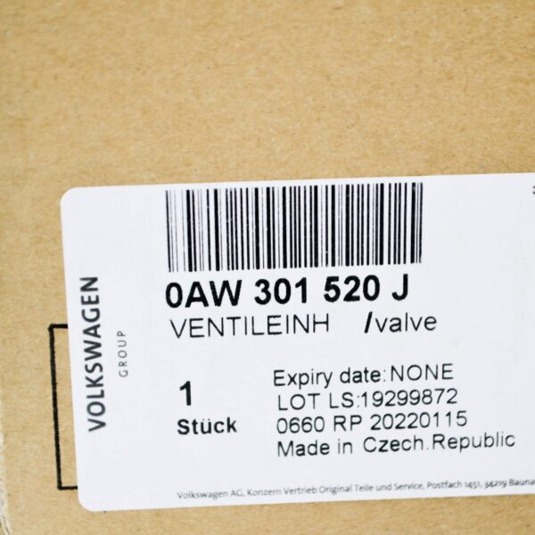 0AW301520J - NEW AUDI A5 SPORTBACK 8T ENGINE VALVE UNIT 0AW301520J