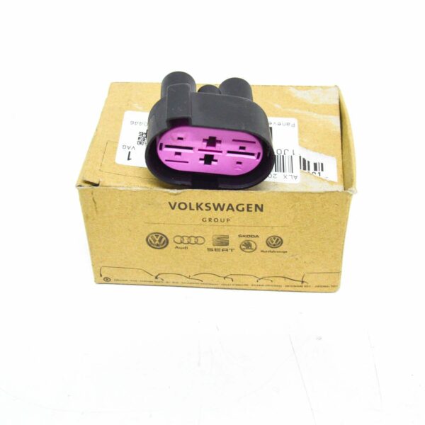1J0906234A - NEW AUDI A6 C6 4 PIN CONTACT FLAT CONTACT HOUSING 1J0906234A ORIGINAL