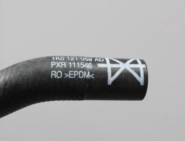 1K0121058AD - SKODA SUPERB MK2 3T Engine Coolant Return Hose 1K0121058AD ORIGINAL