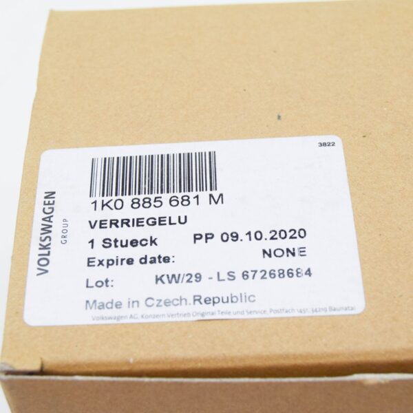 1K0885681M - NEW AUDI Q3 8U REAR LEFT SEAT BACKREST LOCK 1K0885681M ORIGINAL