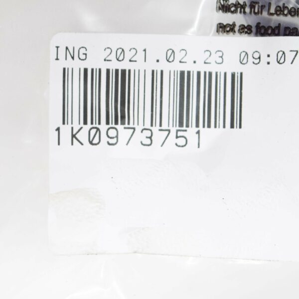 1K0973751 - NEW AUDI A1 MK1 FLAT CONTACT HOUSING 1 PIN BLACK 1K0973751 ORIGINAL