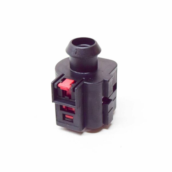 1K0973751 - NEW AUDI A1 MK1 FLAT CONTACT HOUSING 1 PIN BLACK 1K0973751 ORIGINAL