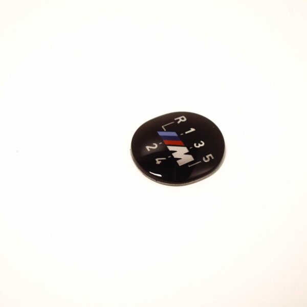 25111221613 - BMW 3 E30 5 Speed Shift Knob M Emblem 25111221613 ORIGINAL