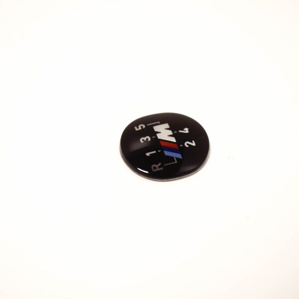 25111221613 - BMW 3 E30 5 Speed Shift Knob M Emblem 25111221613 ORIGINAL