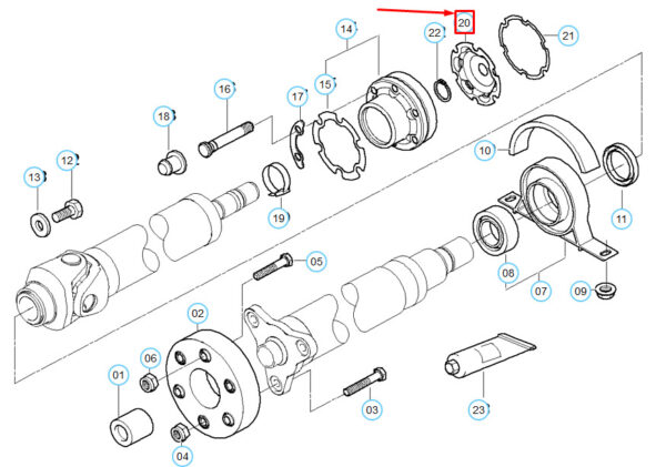 26117540778 - NEW BMW 3 E46 CONSTANT VELOCITY JOINT END COVER GASKET 26117540778 ORIGINAL