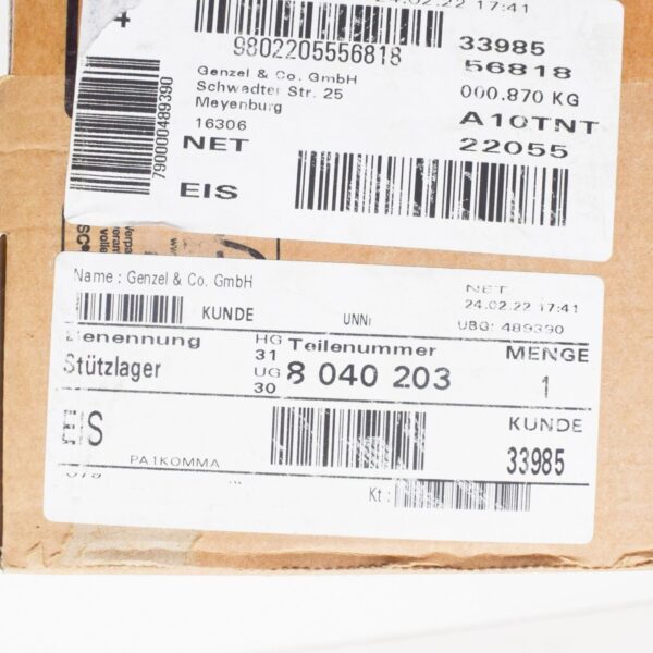 31308040203 - NEW BMW Z4 COUPE E86 FRONT STRUT MOUNT 31308040203 8040203 ORIGINAL