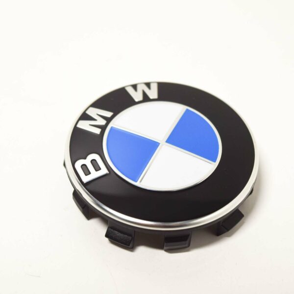 36136850834 - NEW BMW 2 F45 F46 F48 F39 WHEEL CENTER CAP WITH CHROME 6850834 36136850834