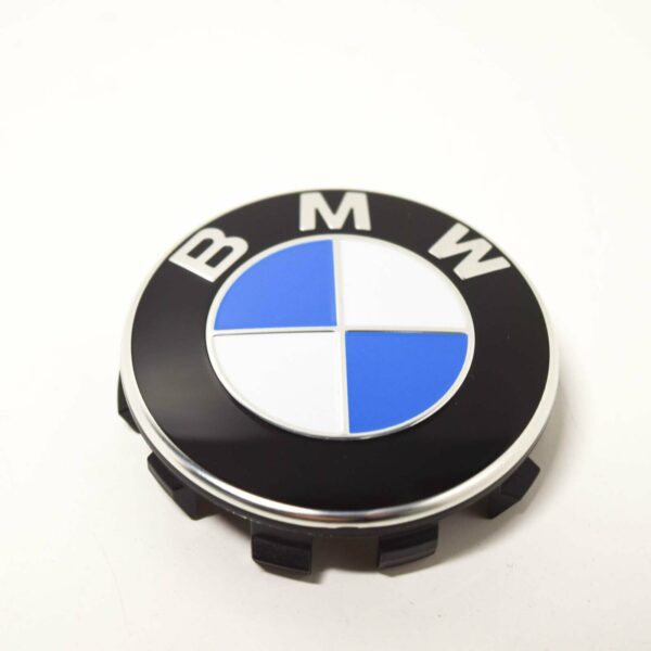 36136850834 - NEW BMW 2 F45 F46 F48 F39 WHEEL CENTER CAP WITH CHROME 6850834 36136850834
