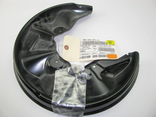 4E0615611A - AUDI A8 D3 4E Rear Left Disc Brake Dust Shield Cover 4E0615611A ORIGINAL