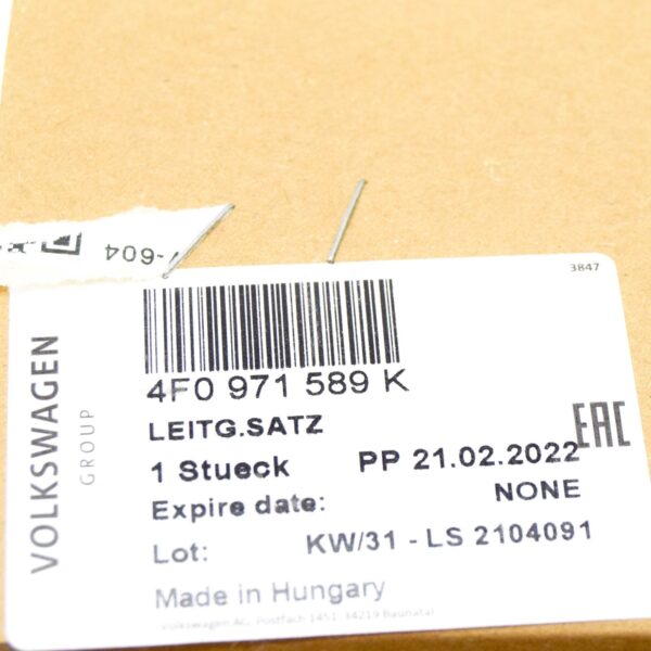 4F0971589K - NEW AUDI A5 8T STEERING WHEEL SRS WIRING HARNESS 4F0971589K ORIGINAL