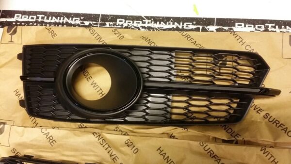 4G0807648EBMT - NEW AUDI A6 S6 S FRONT S LINE BUMPER RIGHT FOG LIGHT GRILL 4G0807648EBMT