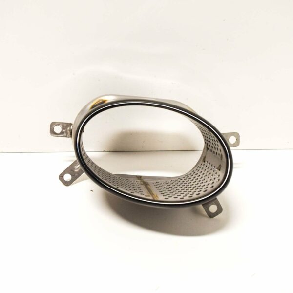 4G8253824A - NEW AUDI RS7 REAR RIGHT EXHAUST TAIL PIPE BLACK CHROME TRIM 4G8253824A ORIGINAL